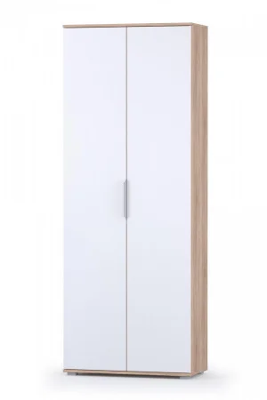 Шкаф для одежды Куба 13.136 дуб сонома/белый премиум