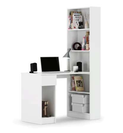 Стол компьютерный Лайт 10.01 белый