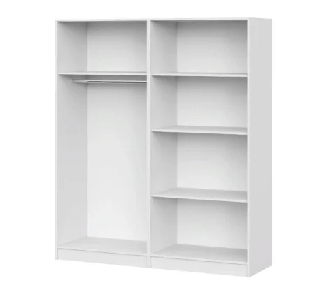 Шкаф Венеция ШК-4 белый/жемчуг