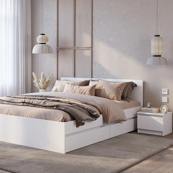 Тумба прикроватная Симпл ТБ-11 белый Тумба прикроватная Симпл ТБ-11 белый