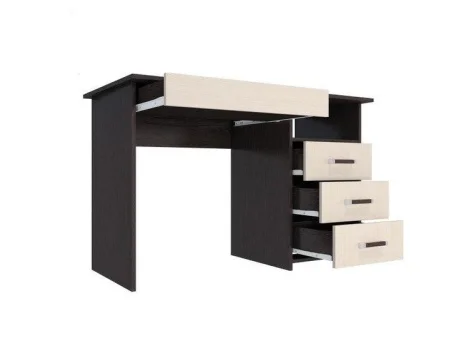 Стол компьютерный Лик-5 (СП-3) венге/дуб молочный