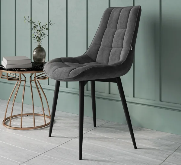 Стул Президент графит софт (2 шт) Стул Президент графит софт (2 шт)