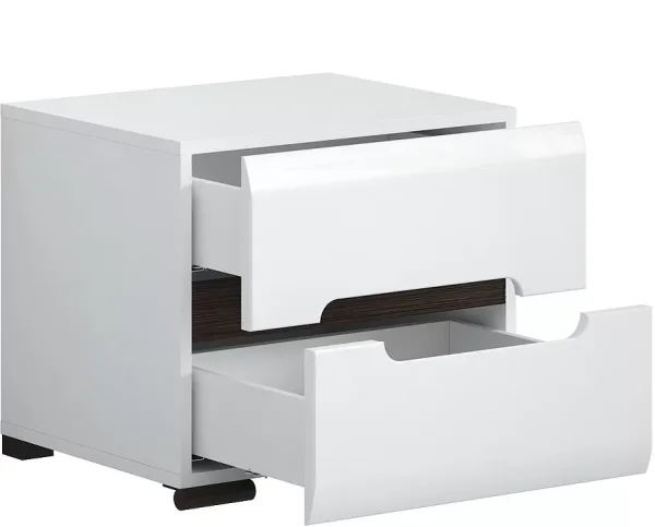 Тумба прикроватная Ацтека KOM2S/4/5 белый глянец Тумба прикроватная Ацтека KOM2S/4/5 белый глянец