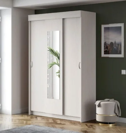 Шкаф-купе Бассо ясень анкор светлый