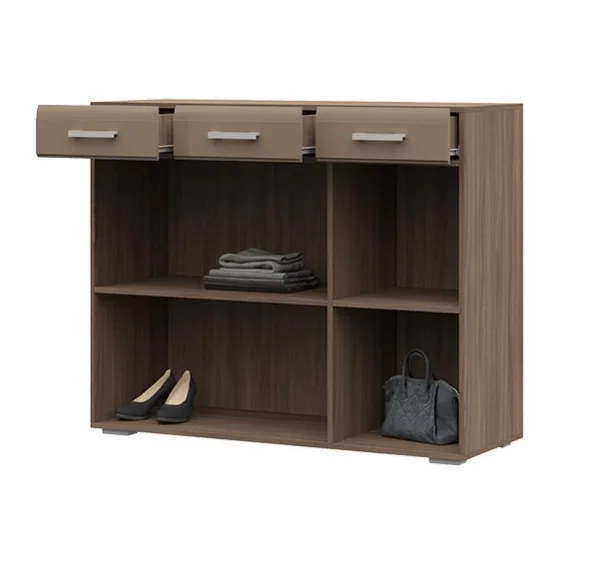 Комод Симба ясень шимо темный/кофе с молоком Комод Симба ясень шимо темный/кофе с молоком