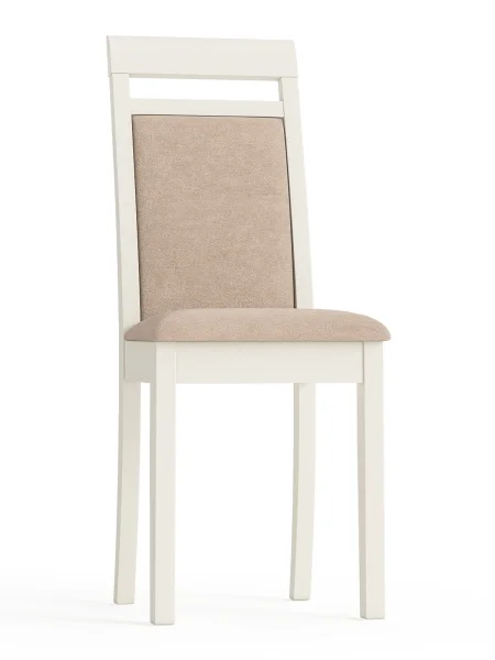 Стул Гольф-12 слоновая кость, ткань велюр бежевый 05 Стул Гольф-12 слоновая кость, ткань велюр бежевый 05