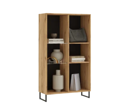 Шкаф-стекло Нэнси LOFT дуб крафт