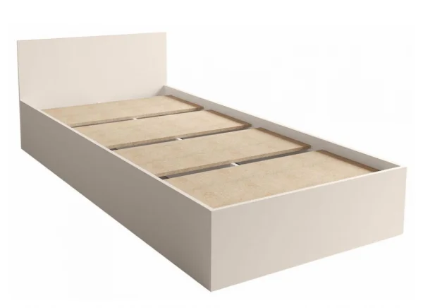 Кровать односпальная Мори КРМ 900.1 сатин Кровать односпальная Мори КРМ 900.1 сатин