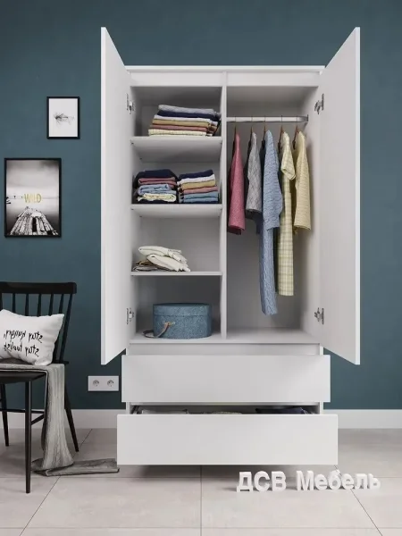 Спальный гарнитур Мори белый Спальный гарнитур Мори белый