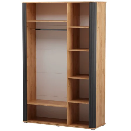 Шкаф 3х-створчатый Ольга-2 дуб золотистый/антрацит