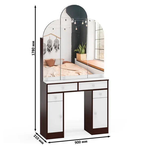 Трельяж венге/белый Трельяж венге/белый