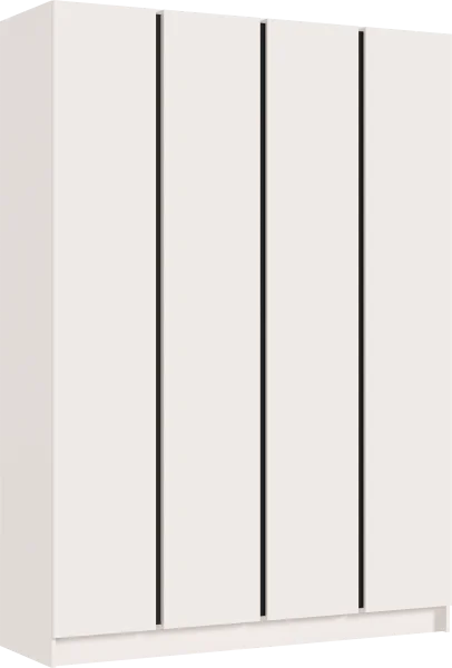 Шкаф 4-х створчатый Келвин 1600 кашемир