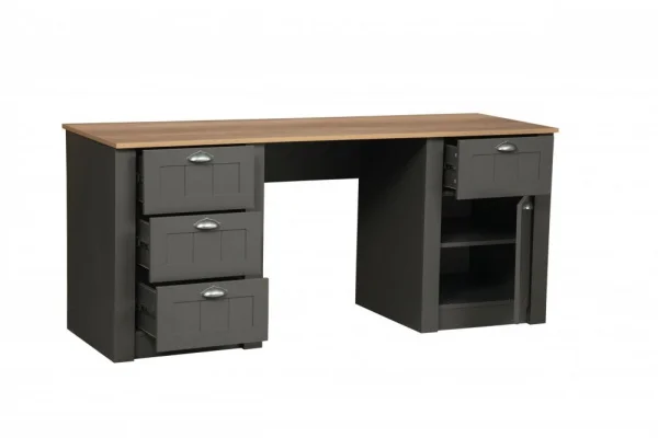 Стол письменный Прованс 37.14 диамант серый