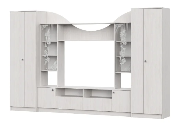 Гостиная МГС-8 ясень анкор светлый