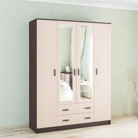 Шкаф Лагуна-016 венге/дуб молочный