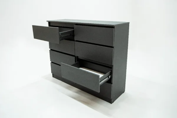 Комод Охта Лайт 1200.8 графит Комод Охта Лайт 1200.8 графит