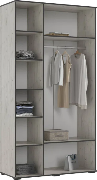 Шкаф 3-х створчатый Норд 1200 дуб крафт белый