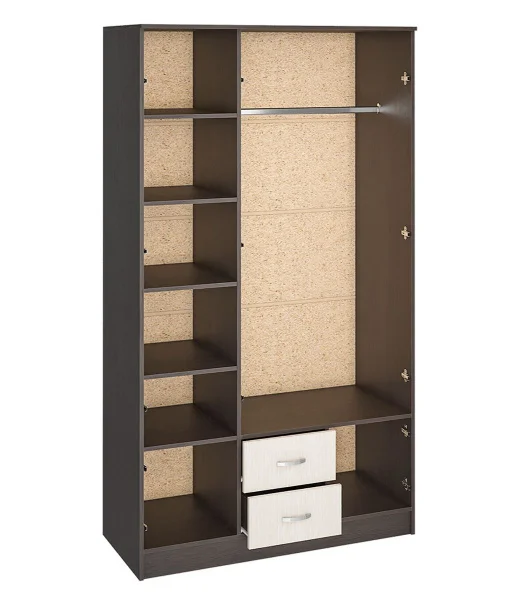 Шкаф Ронда ШК-3 венге/дуб белфорт