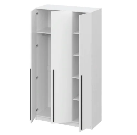 Шкаф распашной Берген ШК-1200 белое дерево Шкаф распашной Берген ШК-1200 белое дерево