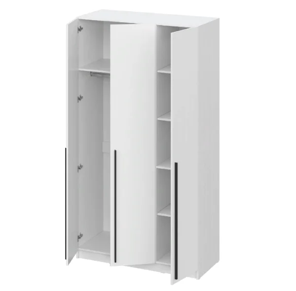 Шкаф распашной Берген ШК-1200 белое дерево