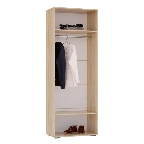 Шкаф Флай ШК-04 дуб сонома/белый