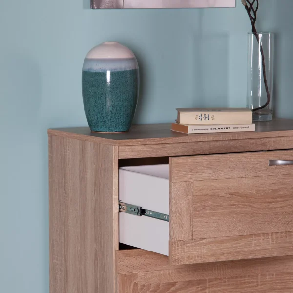 Комод Сириус 3 ящика дуб сонома Комод Сириус 3 ящика дуб сонома