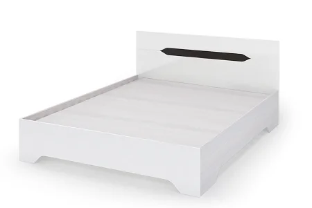 Кровать Валенсия 1600 ясень анкор светлый