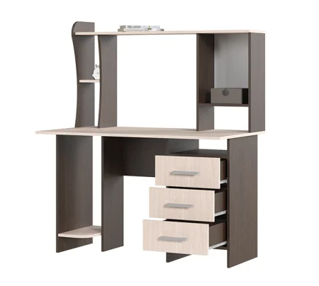 Стол компьютерный №5 венге/дуб белфорт