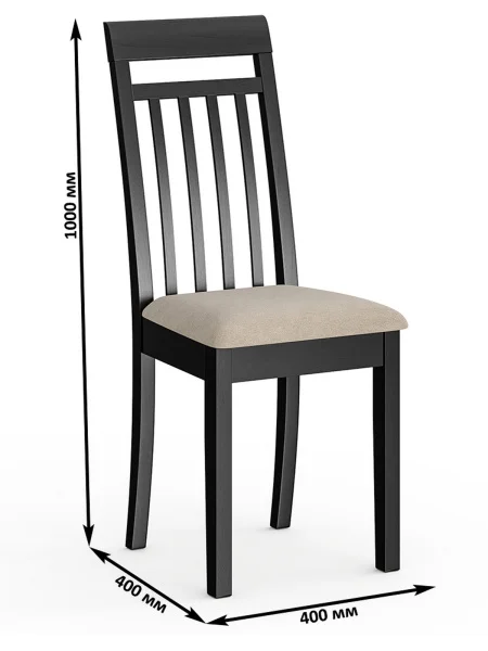 Стул Гольф-11 венге, ткань велюр капучино 25 Стул Гольф-11 венге, ткань велюр капучино 25