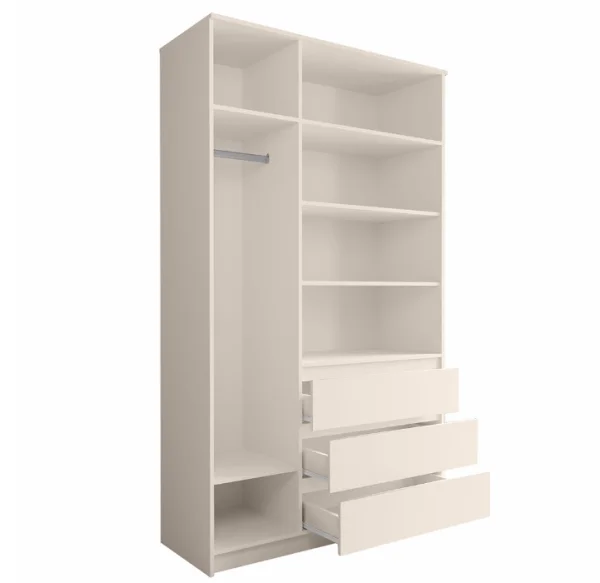 Шкаф для одежды Мори МШ 1200 сатин