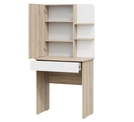 Стол туалетный Майя дуб сонома/ясень белый