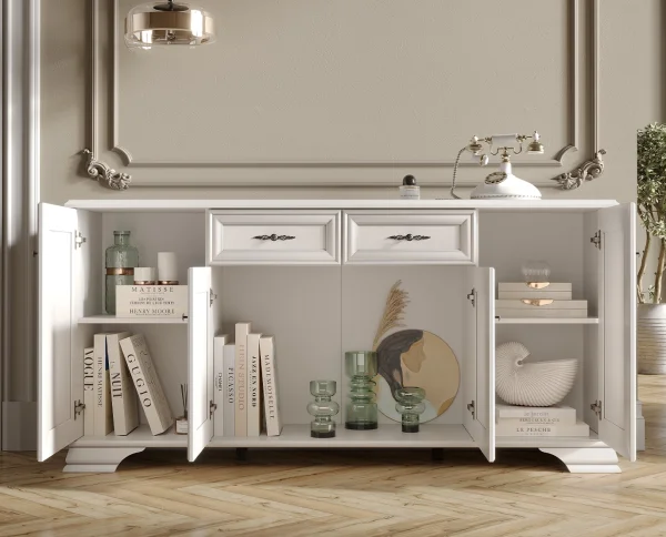 Комод Кентаки KOM4D2S белый Комод Кентаки KOM4D2S белый