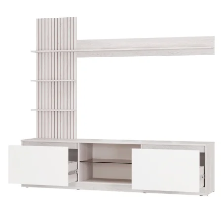 Гостиная Убер ГС-05 ясень белый/белый