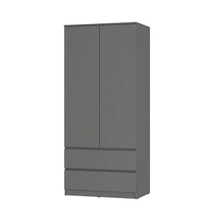 Шкаф 2-х створчатый Симпл ШК-03 графит