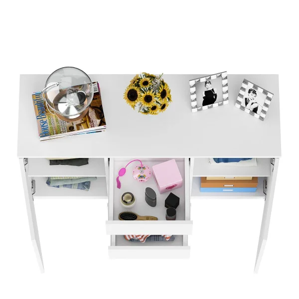 Комод-тумба три ящика и две дверки МК 1200.3 белый Комод-тумба три ящика и две дверки МК 1200.3 белый