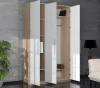 Шкаф 3-х створчатый Копенгаген дуб сонома/белый матовый