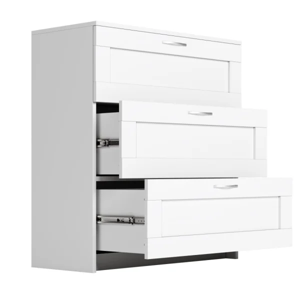 Комод Сириус 3 ящика белый Комод Сириус 3 ящика белый