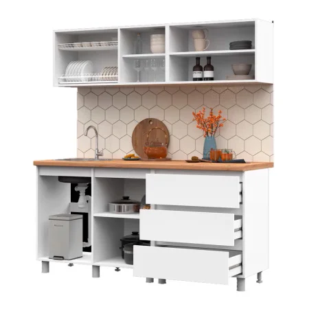 Кухня Хелен 1,7 белый