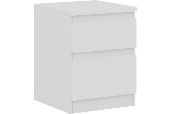 Тумба Кастор 2 ящика белый Тумба Кастор 2 ящика белый