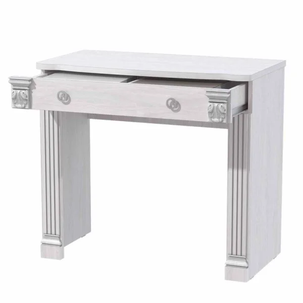 Стол туалетный Ольга-1Н белый экспо/анкор светлый Стол туалетный Ольга-1Н белый экспо/анкор светлый