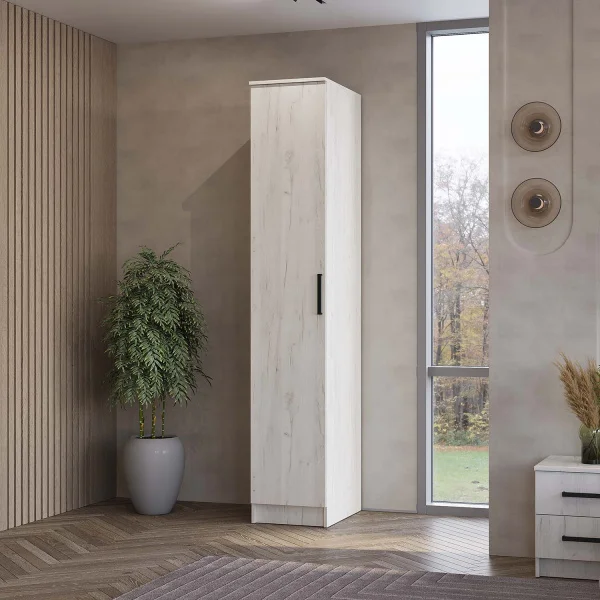 Пенал Фиеста дуб крафт белый