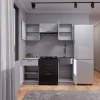 Кухонный гарнитур Дуся 1.6 цемент