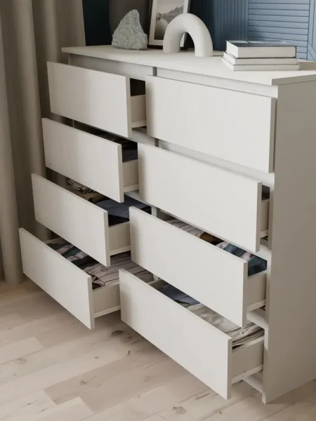 Комод Мори МК 1200.8 сатин Комод Мори МК 1200.8 сатин