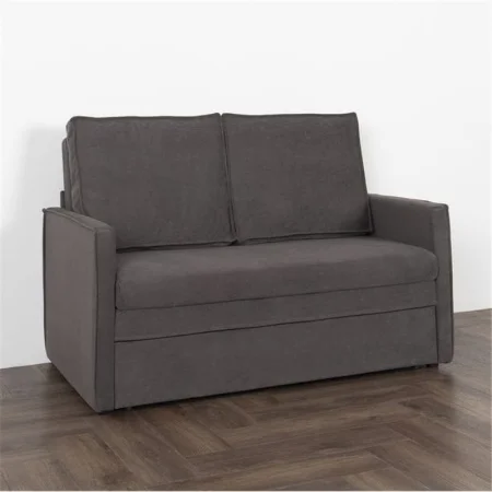 Диван Куба 1200 темно-серый (велюр Confetti №21)