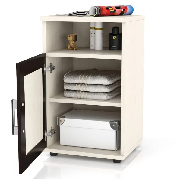 Тумба прикроватная Бонус венге/дуб молочный Тумба прикроватная Бонус венге/дуб молочный