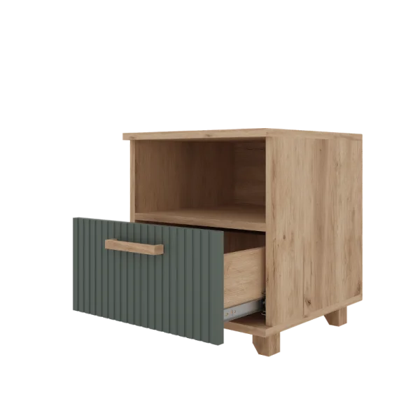 Тумба прикроватная Ньерд дуб вотан/можжевельник Тумба прикроватная Ньерд дуб вотан/можжевельник