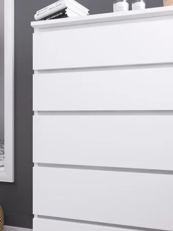 Комод высокий Мори МК 700.5 белый Комод высокий Мори МК 700.5 белый