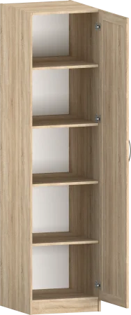 Шкаф 1-дверный Классика 7.01 дуб сонома