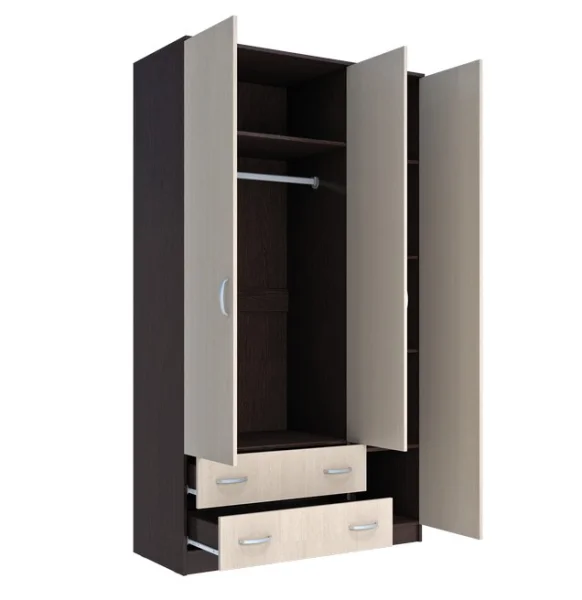 Шкаф Комфорт-10 венге/дуб молочный