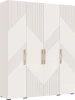 Шкаф 4-х створчатый Ирис 1800 кашемир